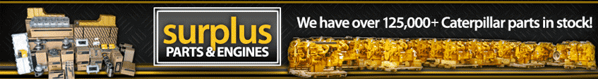Surplus Parts & Engines — over 125,000+ Caterpillar parts in stock